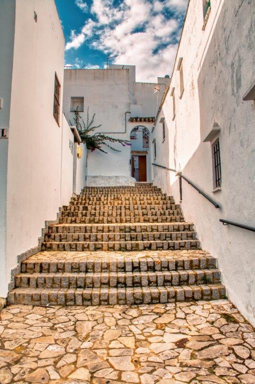 Patio andaluz en Vejer